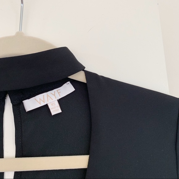 WAYF Sweet Symphony V-Neck Blouse - Picture 5 of 7